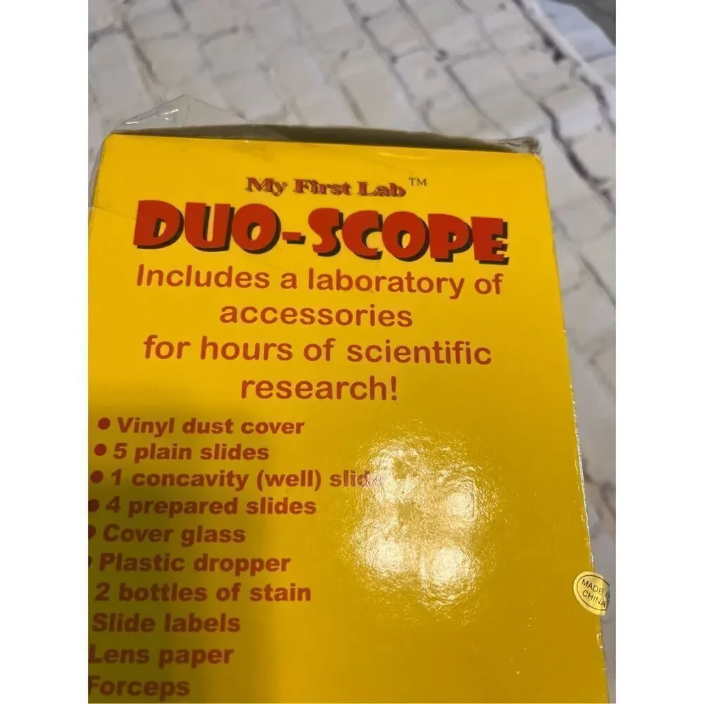 My First Lab Duo-Scope Kids Microscope Model MFL-06 Science Learning Homeschool